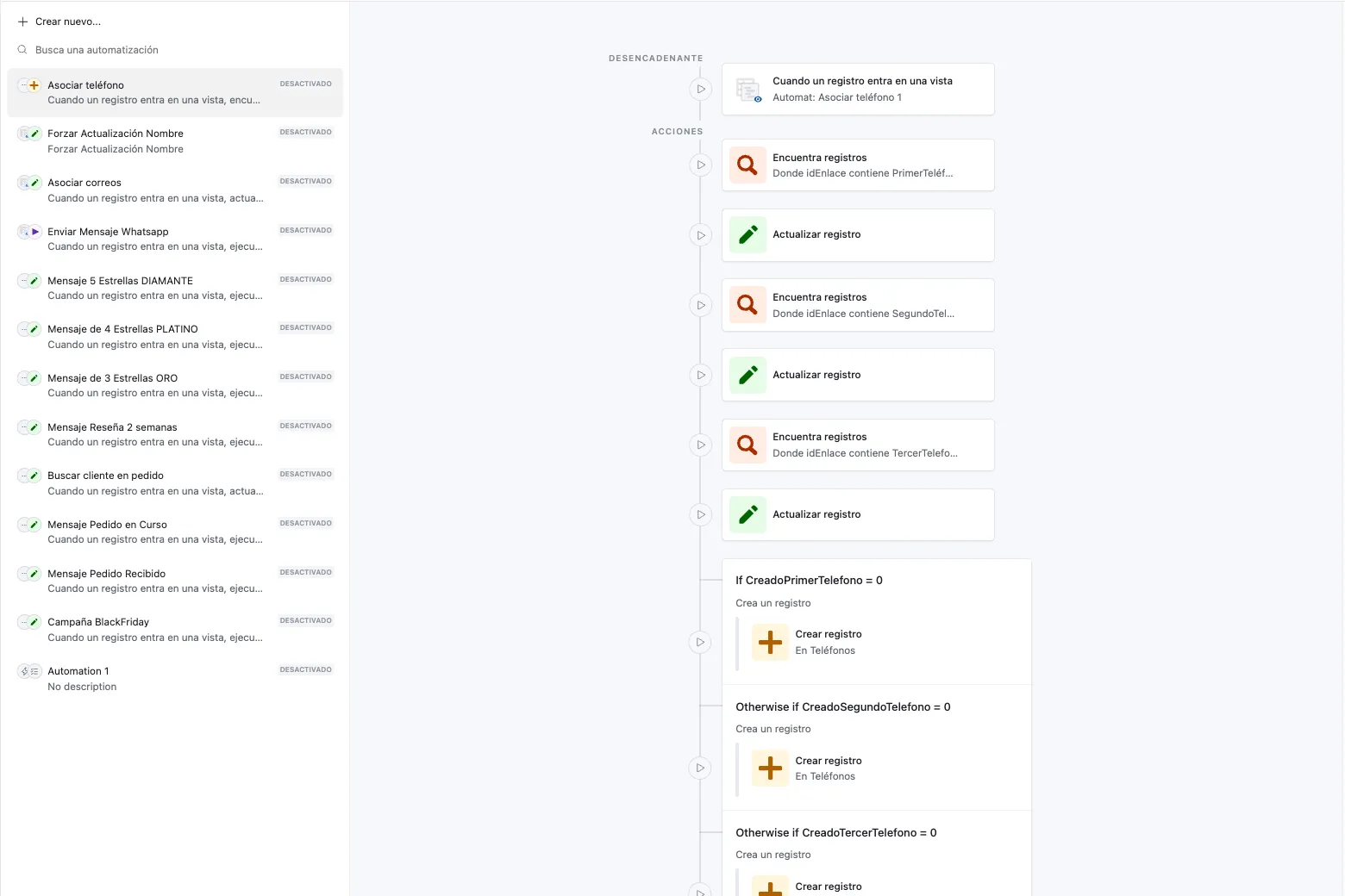 Airtable messaging automations