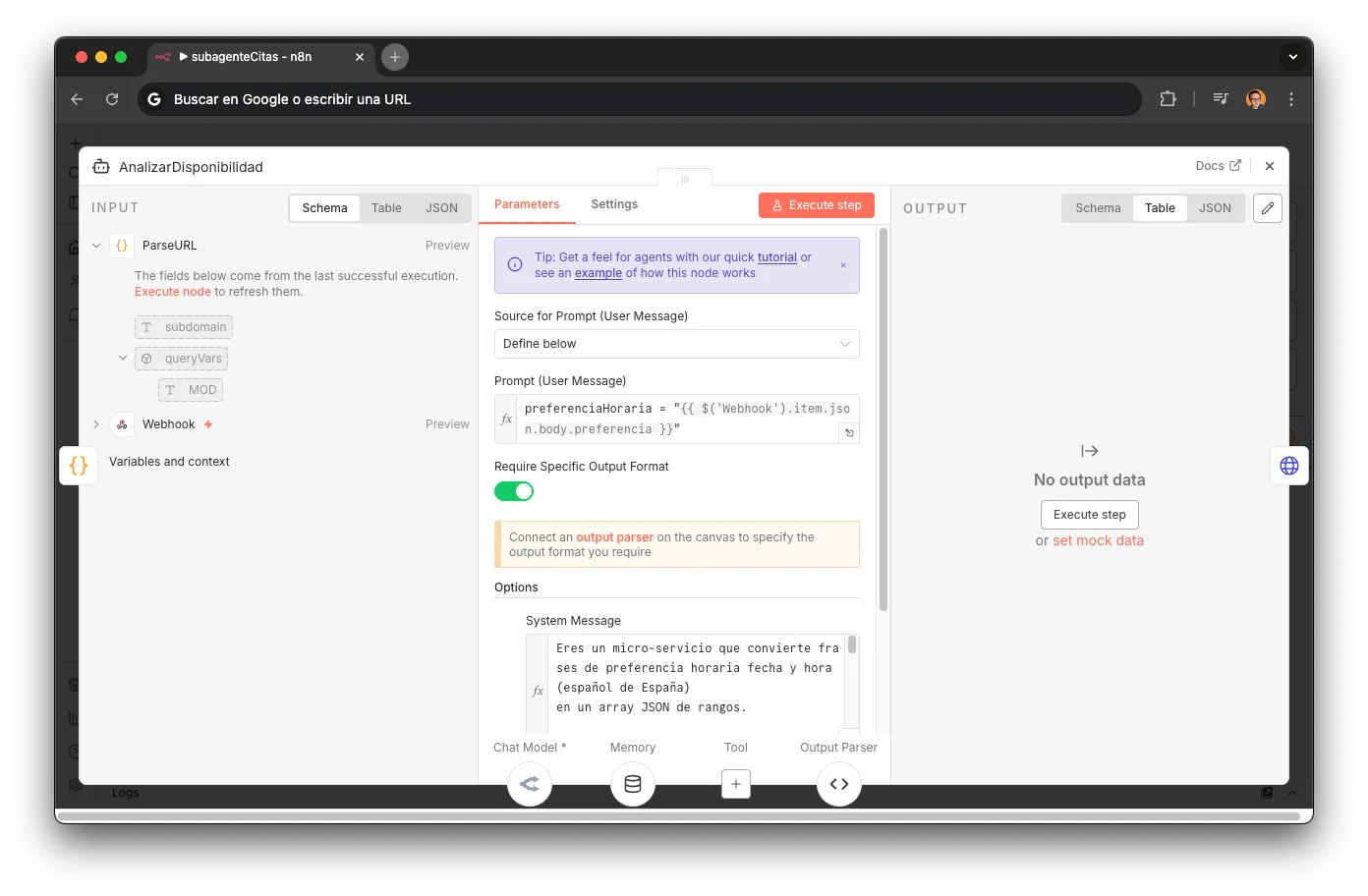 Appointments sub-agent system prompt