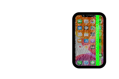 Screen repair overlay